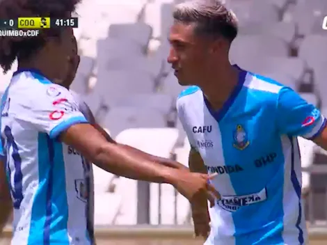 Jugador de D. Antofagasta sorprende celebrando gol como Cristiano