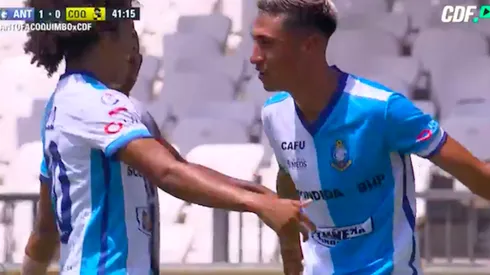 Jugador de Deportes Antofagasta sorprende celebrando gol como Cristiano Ronaldo