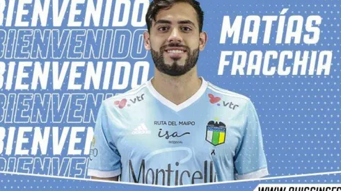 Fracchia es el cuarto refuerzo celeste