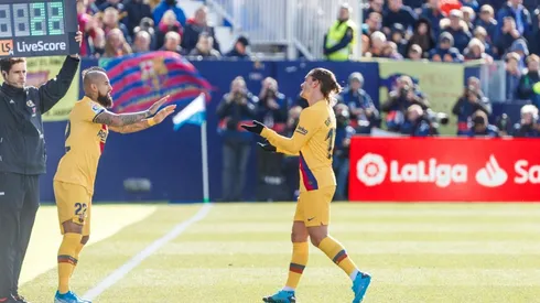 Vidal compartió con el francés