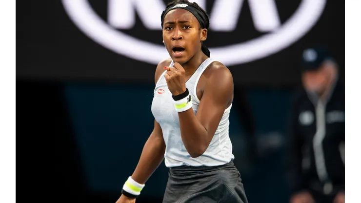 Gauff aprieta su puño en Australia