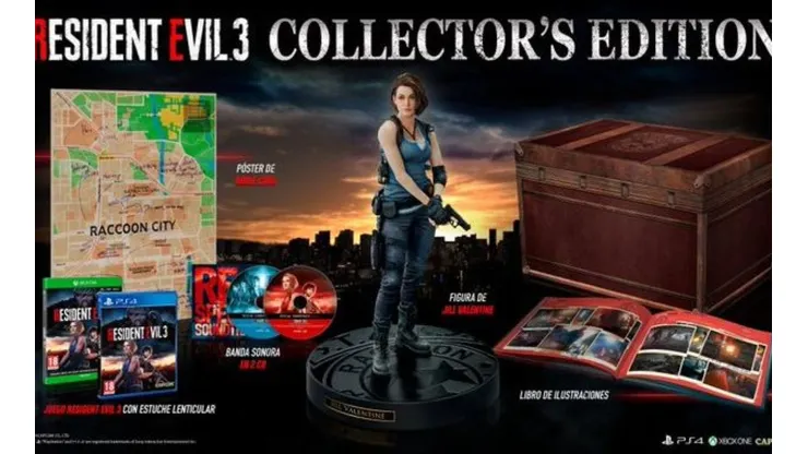 Revelada la edición coleccionista de Resident Evil 3 Remake