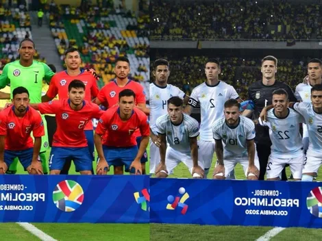 Dónde ver Chile vs Argentina por el Preolímpico Sub 23