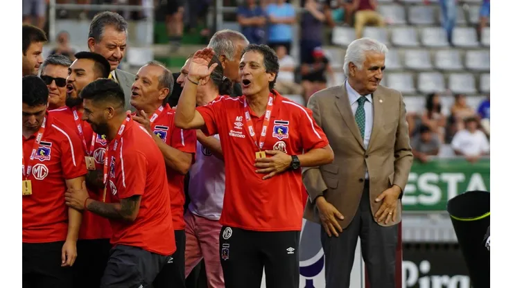 Mario Salas celebra en Temuco.