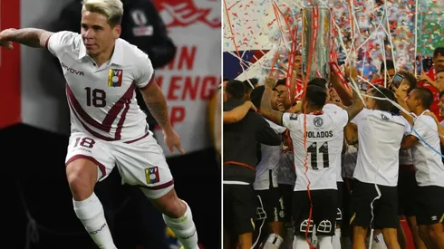 Soteldo le dio like a Colo Colo a pocos días de disparar contra la U.