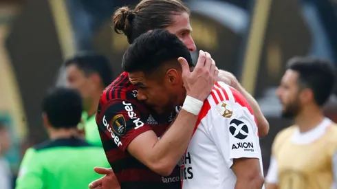 Paulo Díaz no tenía consuelo al término de la final de la pasada Copa Libertadores