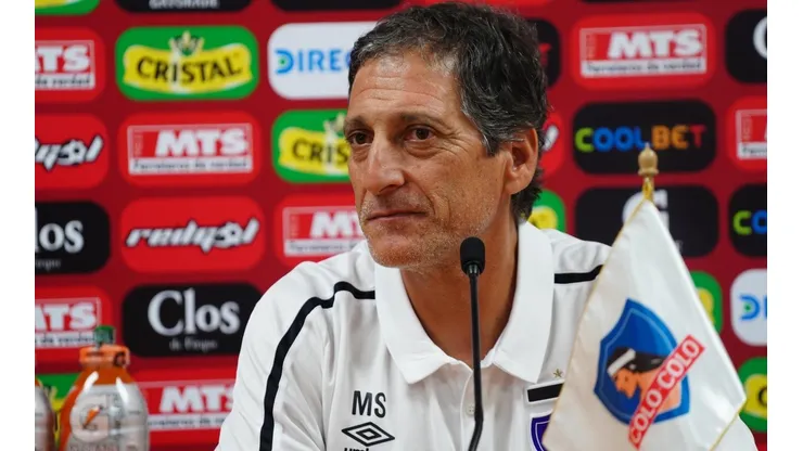 Mario Salas prepara a Colo Colo para la final de Copa Chile.