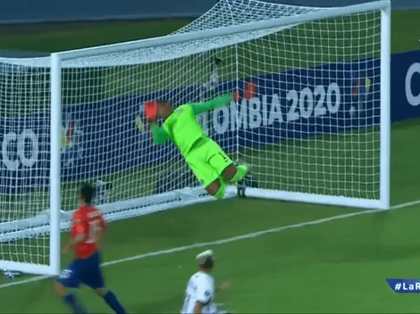 El tapadón de Omar Carabalí a Soteldo que vale el triunfo de Chile