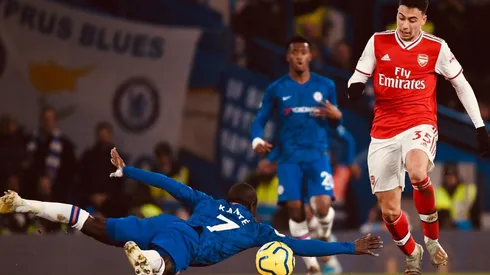 Gabriel Martinelli marca un golazo en empate entre Chelsea y Arsenal