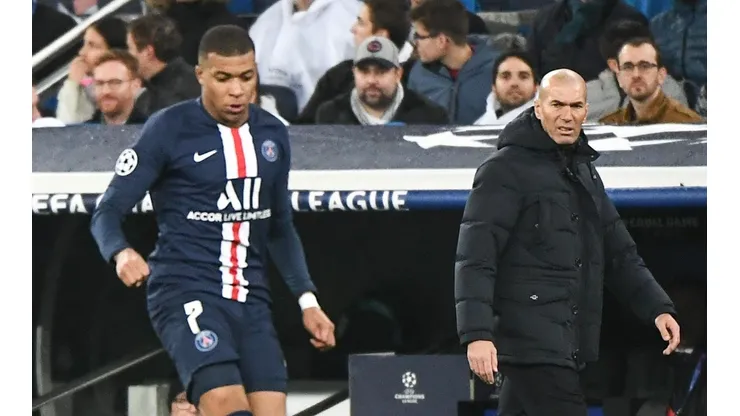 Zidane coquetea con Mbappé