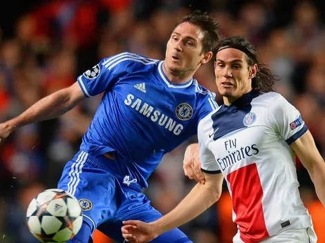 Lampard tienta a Cavani en el Chelsea: "Me encanta su mentalidad"