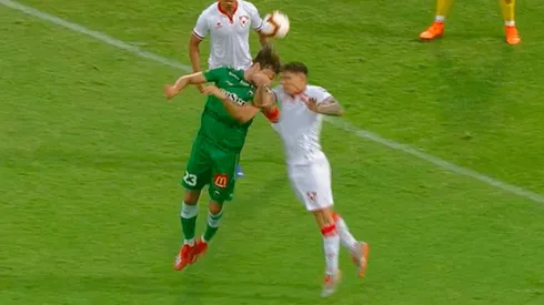 Fuerte choque deja heridos a jugadores de Deportes Copiapó y Deportes Temuco