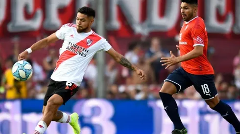 Paulo Díaz es figura en triunfo de River Plate ante Independiente