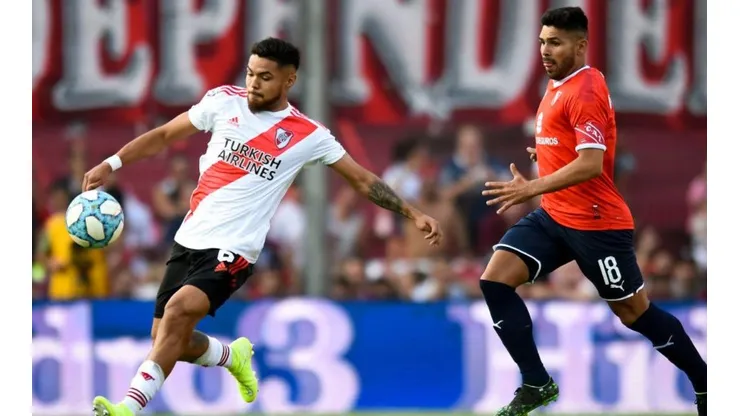 Paulo Díaz es figura en triunfo de River Plate ante Independiente