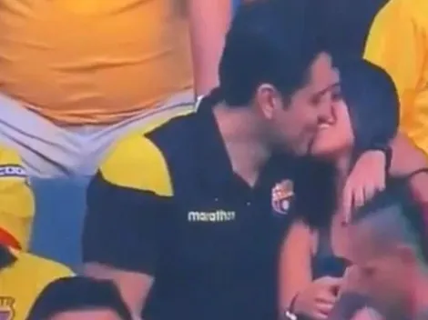 Kiss Cam revela infidelidad en pleno partido en Ecuador