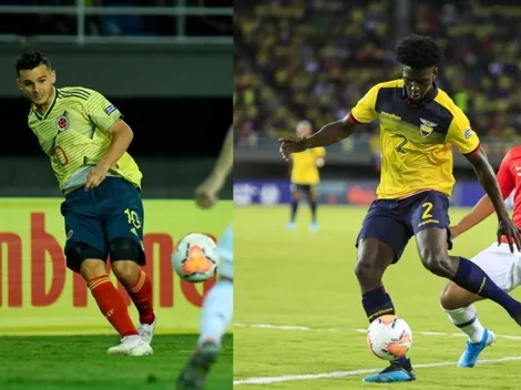 Ver EN VIVO Colombia vs Ecuador por la segunda fecha del Preolímpico Sub 23