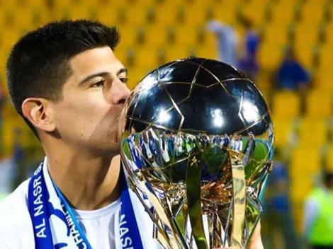 Colo Colo felicita a Esteban Pavez por su primer título con Al-Nasr