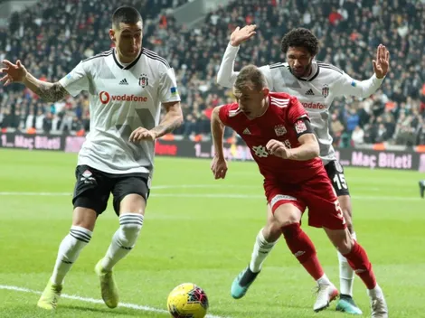 Besiktas de Enzo Roco cae y se aleja de los líderes en Turquía