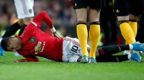 Marcus Rashford sufre fractura y es baja en el Manchester United