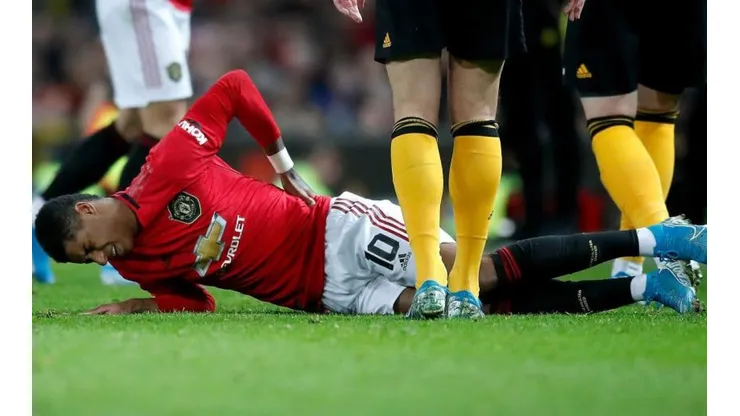 Marcus Rashford sufre fractura y es baja en el Manchester United