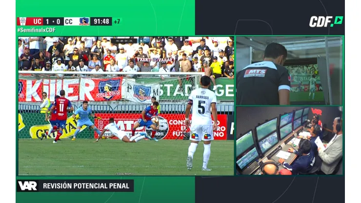 El penal para Colo Colo