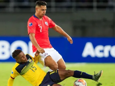 Morales se enoja y pelea con Araos en la goleada de Chile