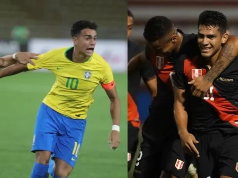 Dónde ver Brasil vs Perú por el Preolímpico Sub 23