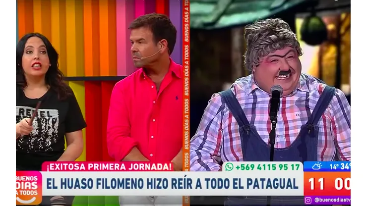 Chiqui encaró al Huaso Filomeno por chiste sexista en Olmué 2020