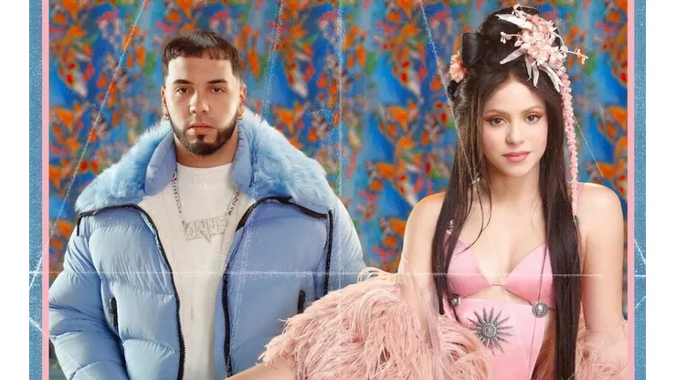 Shakira se inclina por el reggaetón junto a Anuel AA