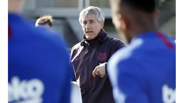 Quique Setién tendrá su debut en Barcelona este domingo ante Granada