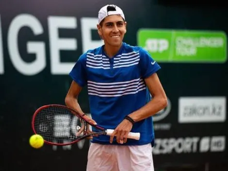 Tabilo va por el paso al cuadro en el Abierto de Australia