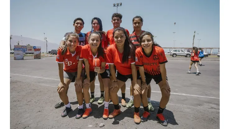 "Iquiqueñes", el equipo mixto que participó en el Red Bull Neymar Jr's Five.
