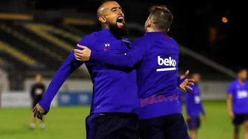Arturo Vidal se proyecta entre los titulares del Barcelona para este domingo