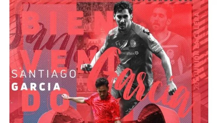 Santiago García es oficializado como refuerzo de Unión La Calera