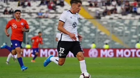 Luciano Arriagada ya jugó con el equipo adulto