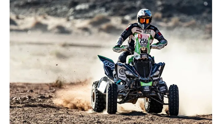 Casale está en primer lugar en quads.