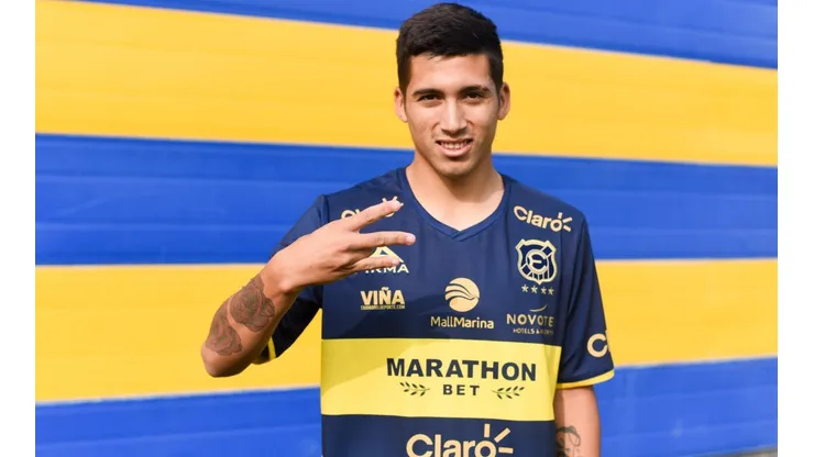 El volante fue presentado oficialmente en el club viñamarino.