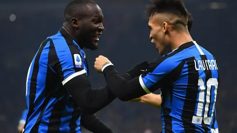 Lautaro y Lukaku.