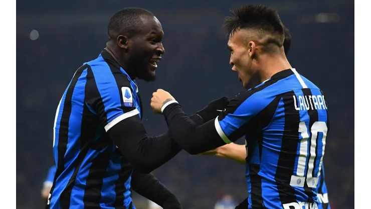 Lautaro y Lukaku.