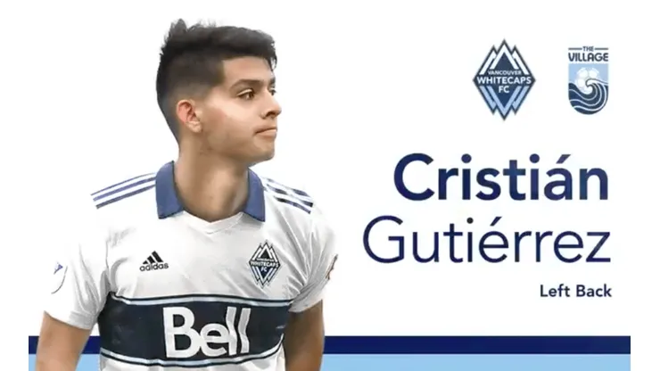 Cristián Gutiérrez da el salto y llega a la MLS