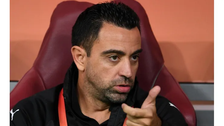 Xavi en Qatar.