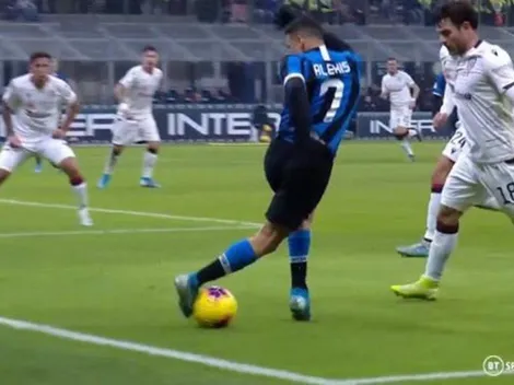 Alexis mete "matirabona" y tiene mareado al Cagliari
