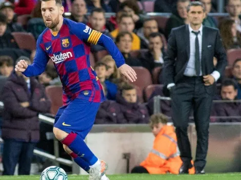 La despedida de Messi a Valverde: "Sos una magnífica persona"
