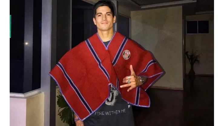 Se puso el poncho