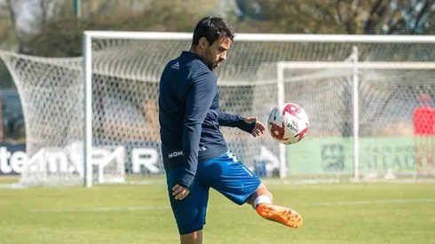 Valdivia entrenó en Morelia