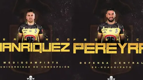 Coquimbo Unido anuncia la llegada de Fernando Manríquez y Federico Pereyra como nuevos refuerzos