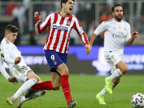 Simeone felicita a Valverde tras patadón en final: "Ganó el partido en esa acción"