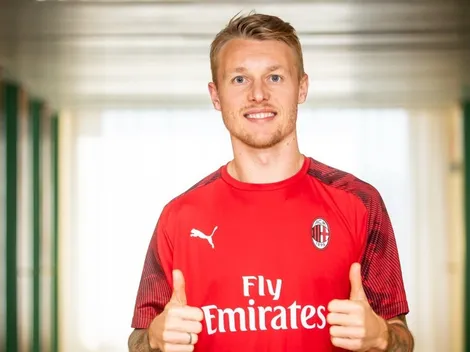 AC Milán refuerza su defensa con el zaguero danés Simon Kjaer