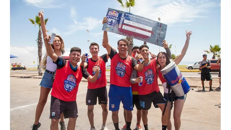 Red Bull Neymar Jr's Five, el cinco contra cinco más grande del mundo, pasó por Iquique y tuvo como ganador a Galácticos.