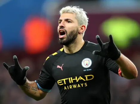 El City aplasta al Aston Villa con hat-trick del Kun Agüero